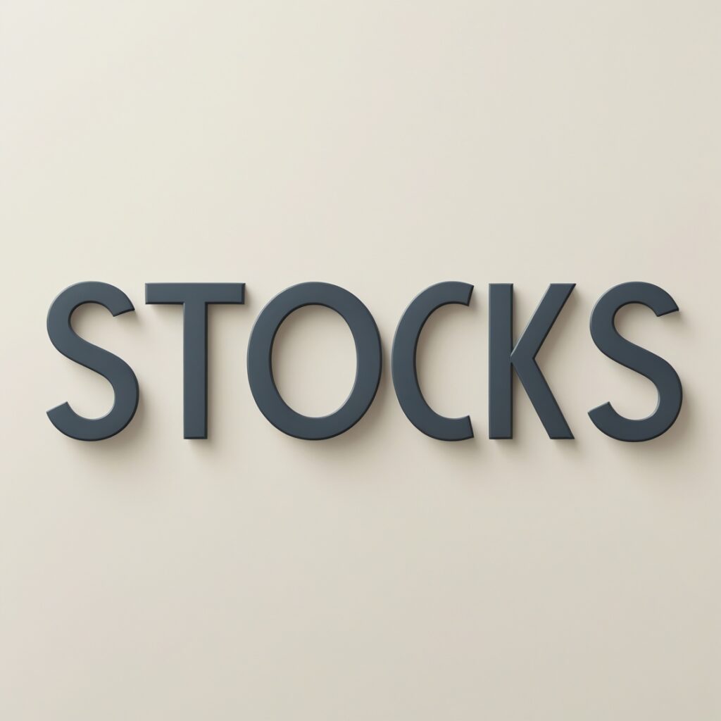 Image with Text " Stocks"